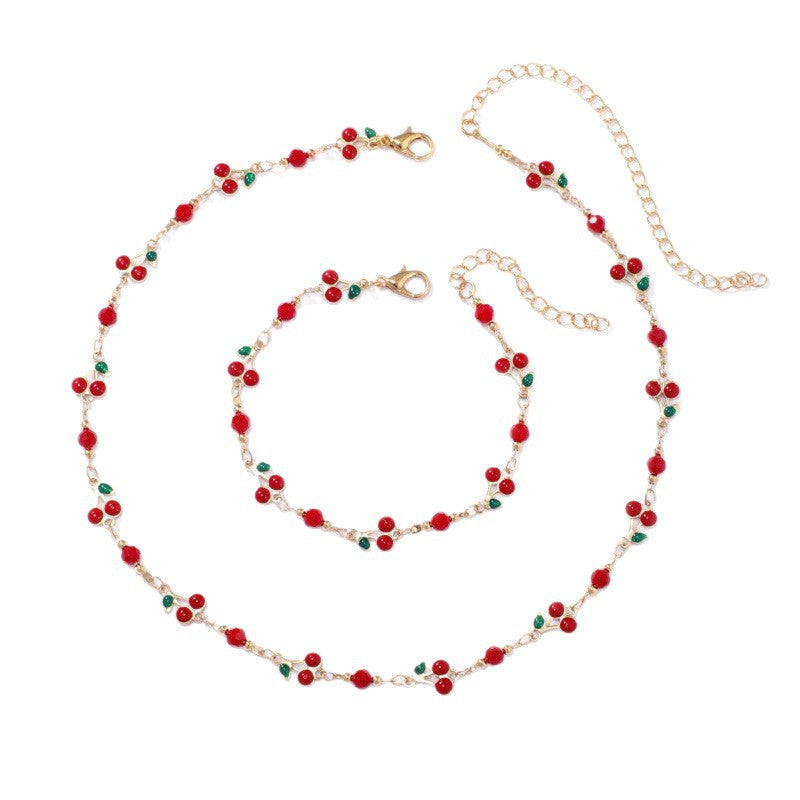 Kirschenblüten Charm-Armband Brehn