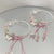 Elegante Blumen- und Edelstein-Armband Brehn
