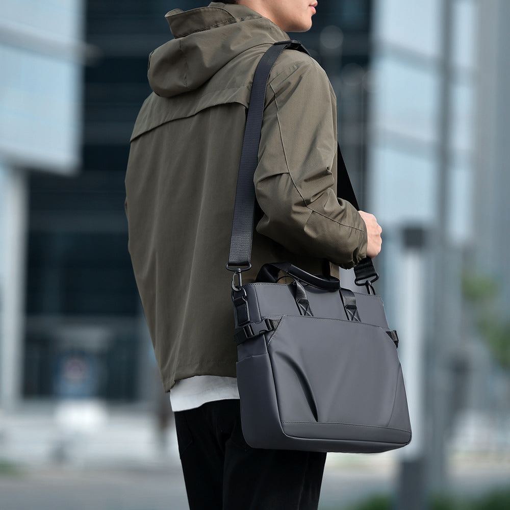 Stylische Mehrfachfach Laptop-Tasche Brehn