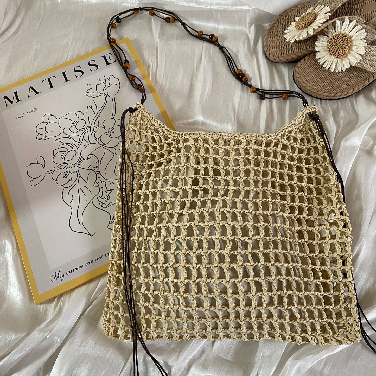 Handgefertigte Stricktasche Brehn