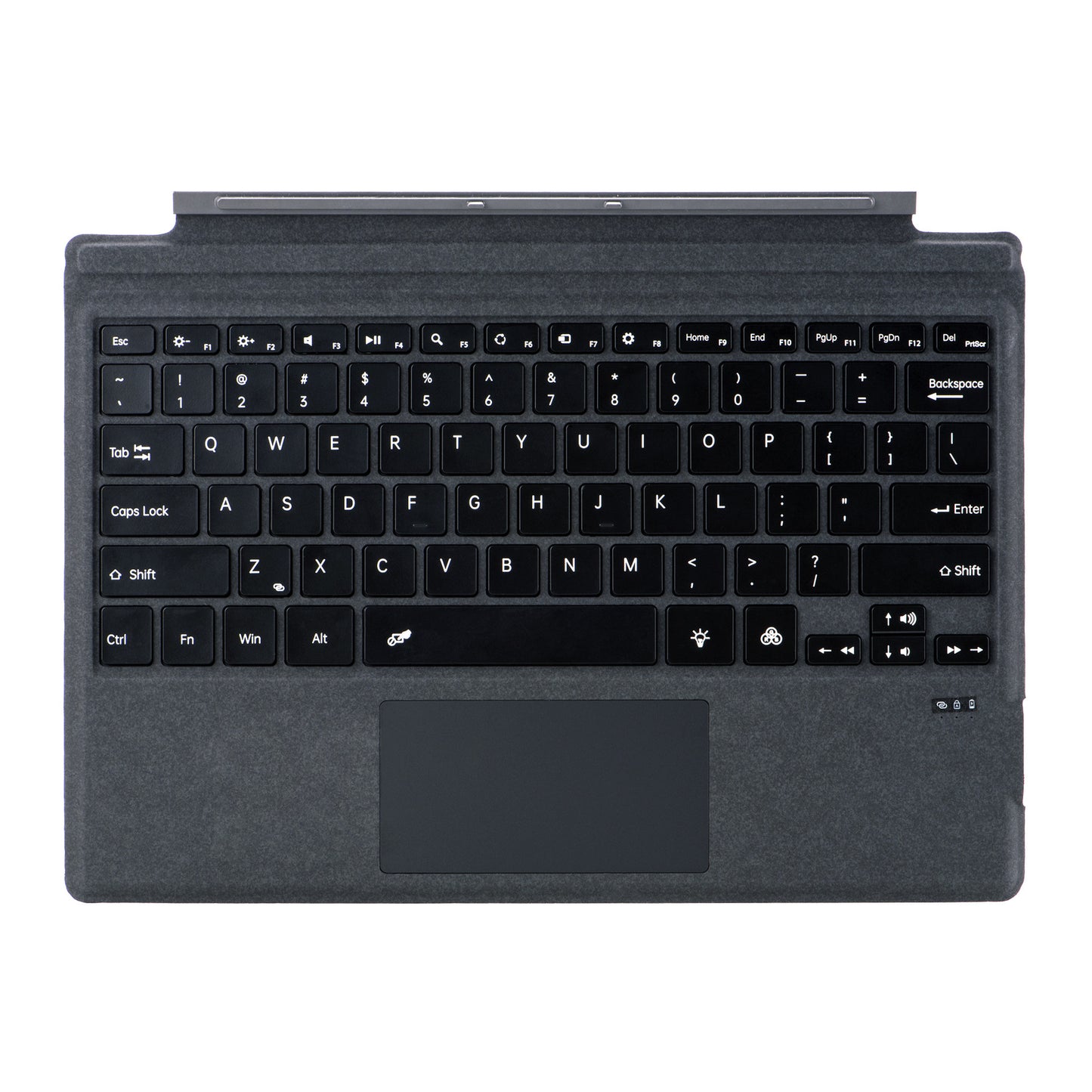 Kompakte drahtlose Tastatur mit präzisem Touchpad Brehn