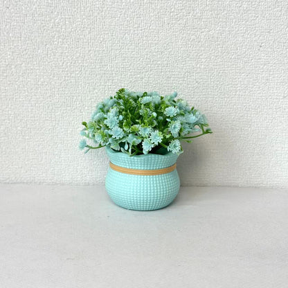 Dekorative Miniatur Kunstblumen Arrangement
