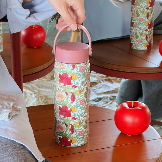 Damen Trendige Blumenthermosflasche Brehn