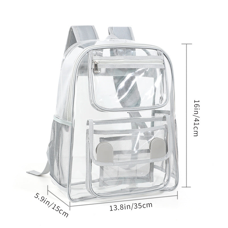Transparenter Schulrucksack Brehn