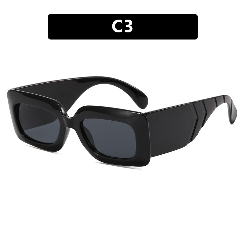 Damen extravagante Sonnenbrille mit auffälligem Schlangenmuster Brehn