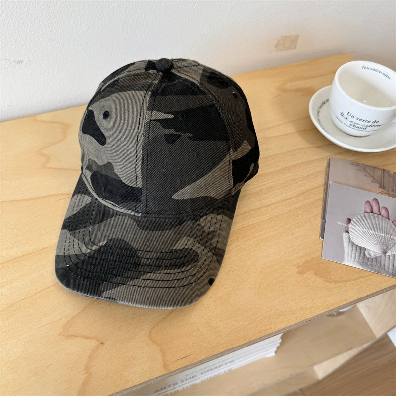 Damen Freizeit Verstellbare Camouflage Baseballmütze Brehn