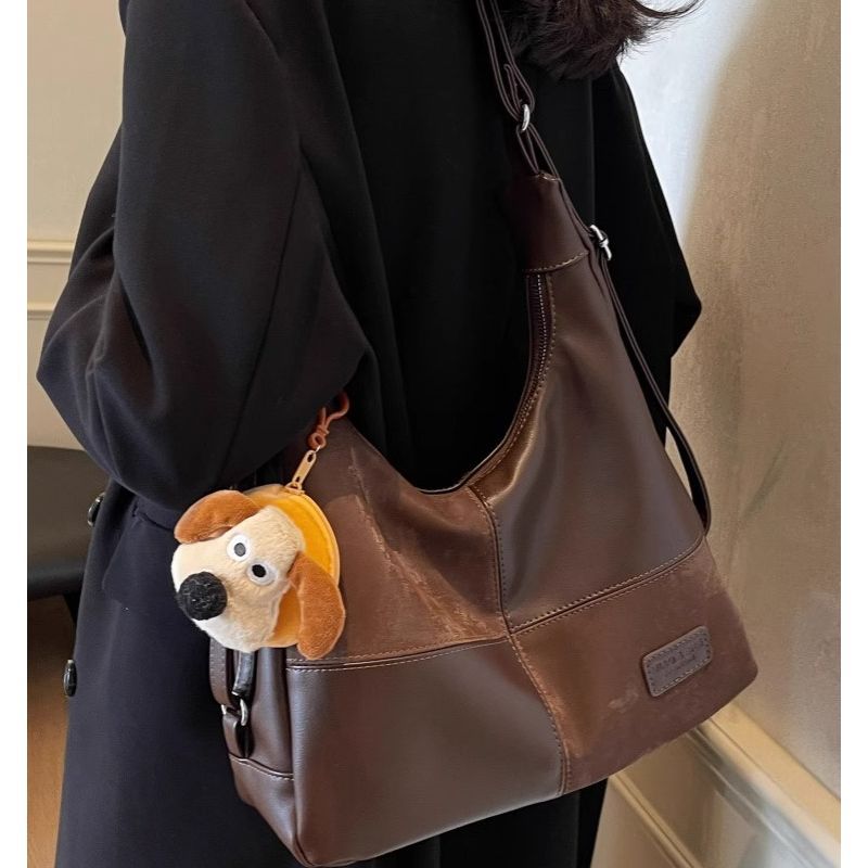 Chic Kunstleder Hobo Tasche Brehn