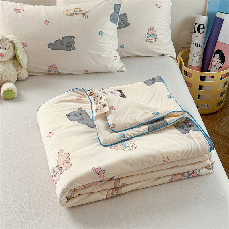 Damen Kuscheldecke mit tierischen Motiven Brehn