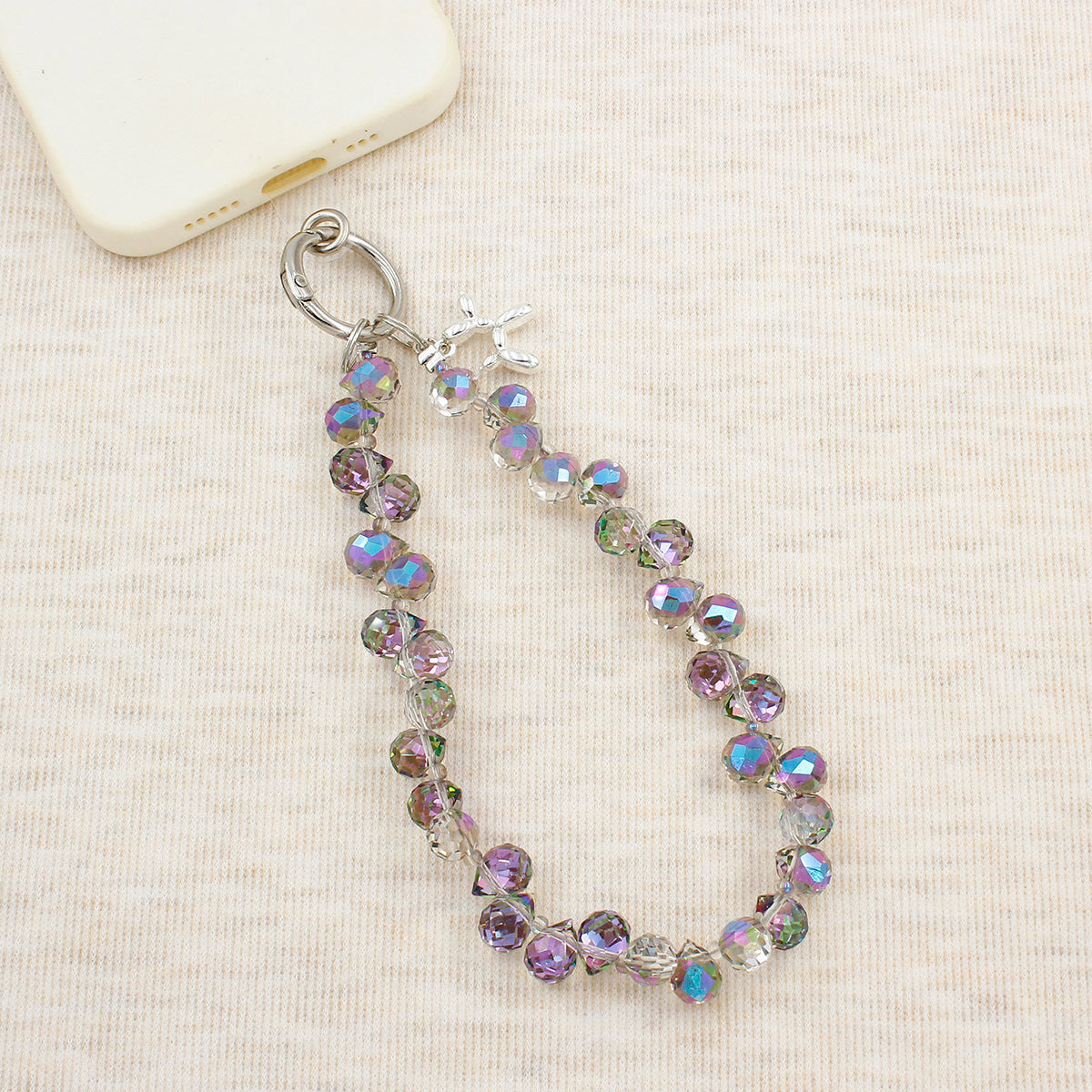 Kristall-verzierte Charm-Armband Brehn