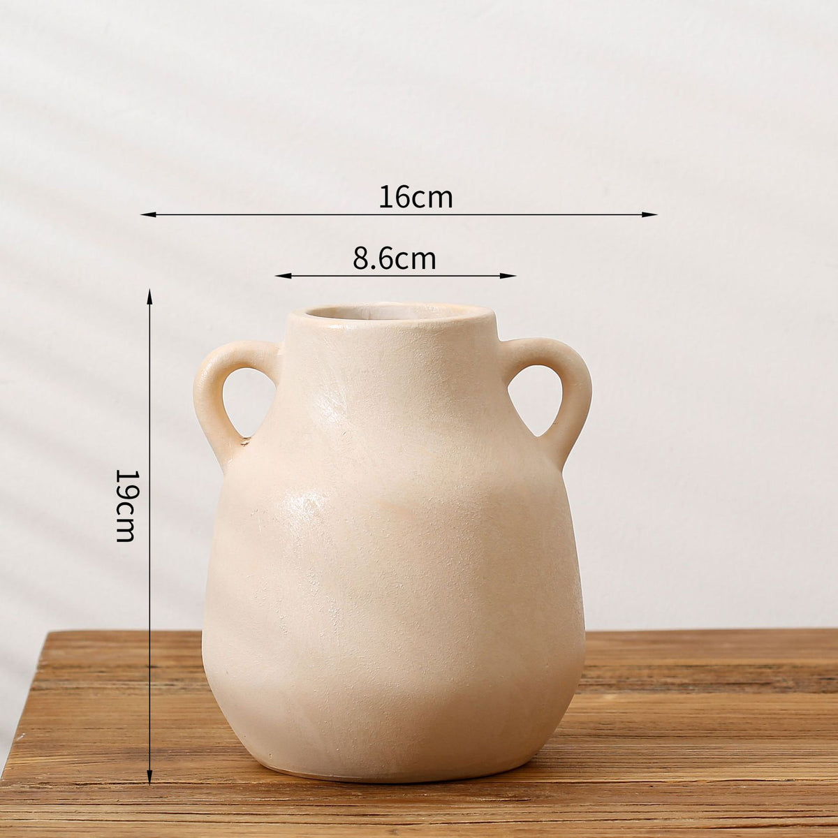 Elegante Keramikblumenvase Brehn