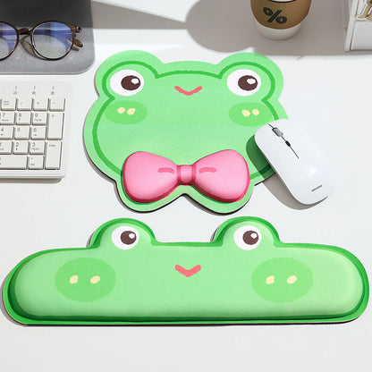 Spaß-Themen-Frosch-Design-Mauspad-Set