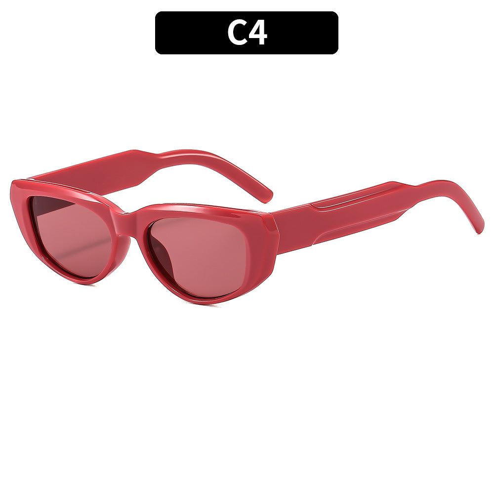 Mode Avantgarde Katzenaugen-Sonnenbrille