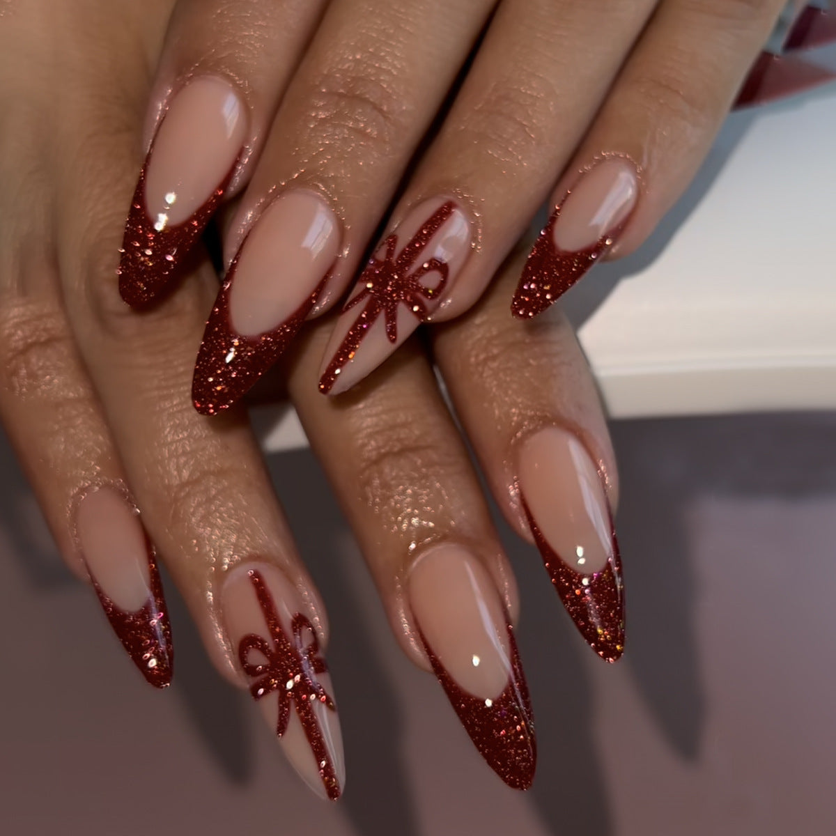 Glamouröse und Glitzernde Kunstnägel Brehn