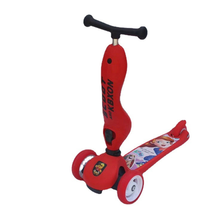 Innovativer Lean-to-Steer Kick-Scooter Brehn
