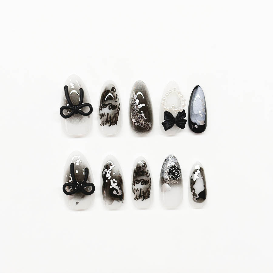 Künstlerische Multi-Design Nagelverstärkungen Brehn