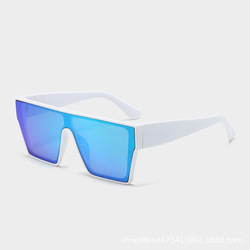 Damen große rechteckige Sonnenbrille mit modernem Rahmen und UV-Schutz Brehn