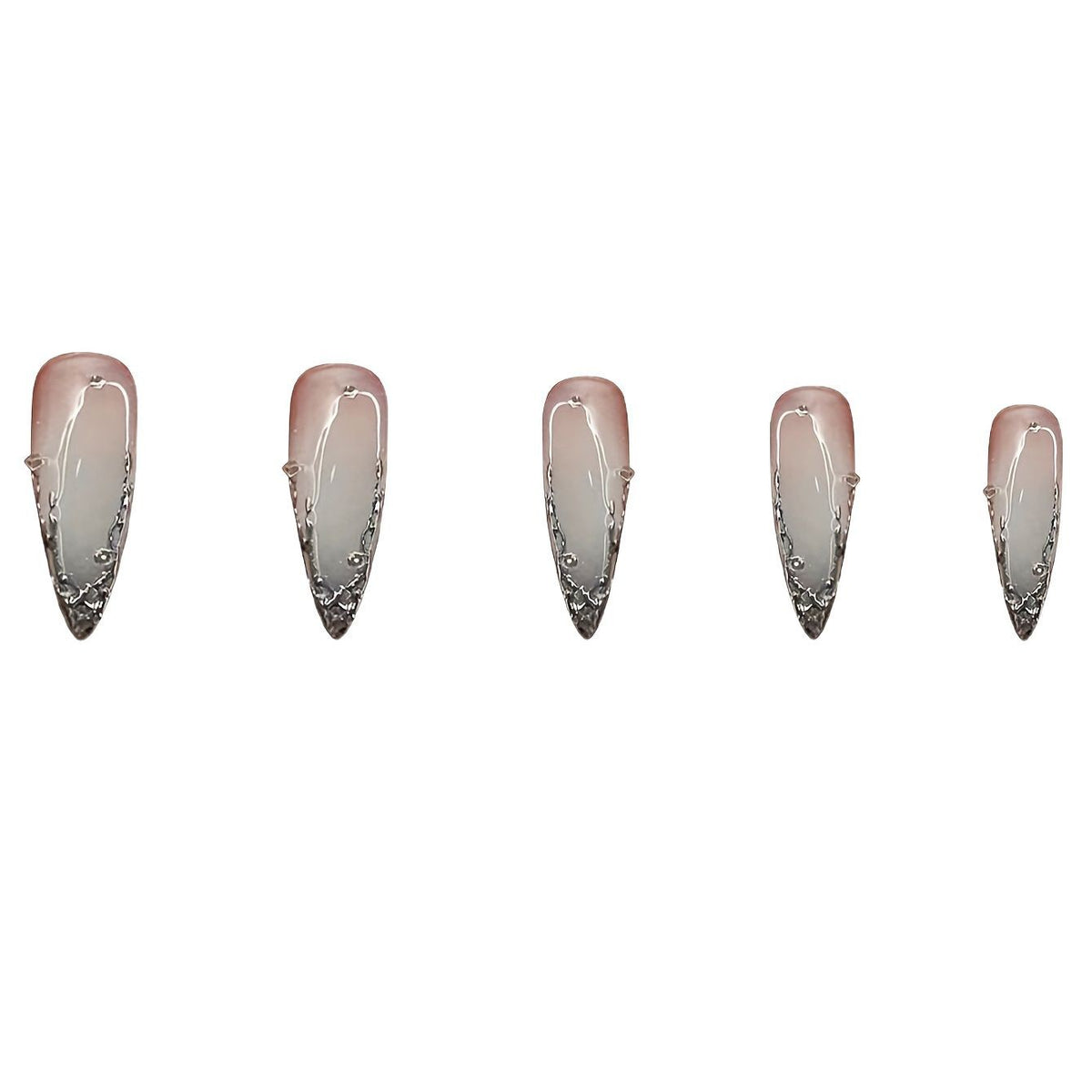 Trendy scharfeckige Nagelverstärkungen Brehn