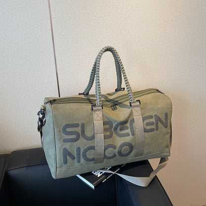Langlebiges Canvas-Reise-Duffelbag Brehn