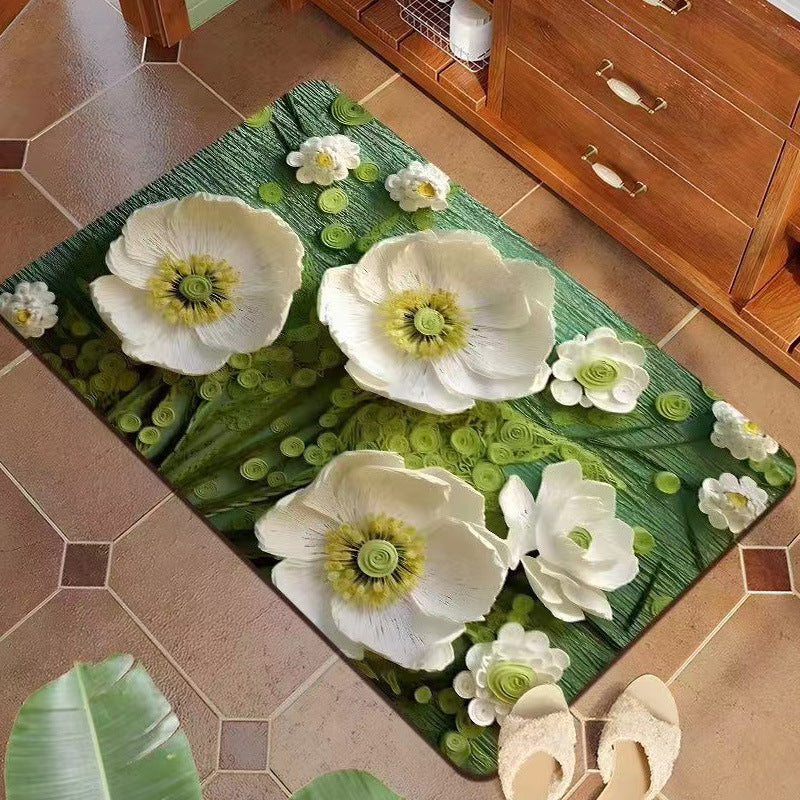 3D Blumen Garten Matte Brehn