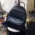 Stylische Strukturierte Mini-Rucksack Brehn