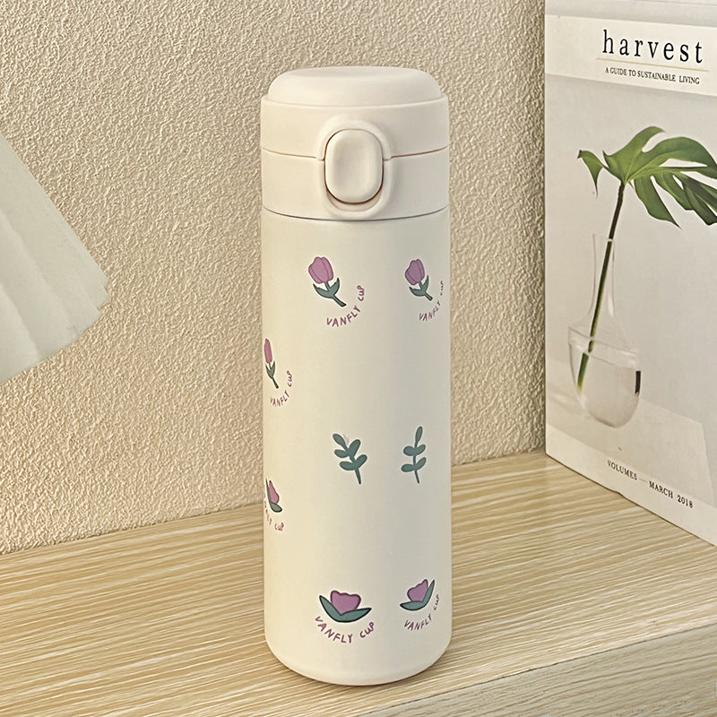 Damen Isoliertrinkflasche mit innovative Auslaufsicherung Brehn