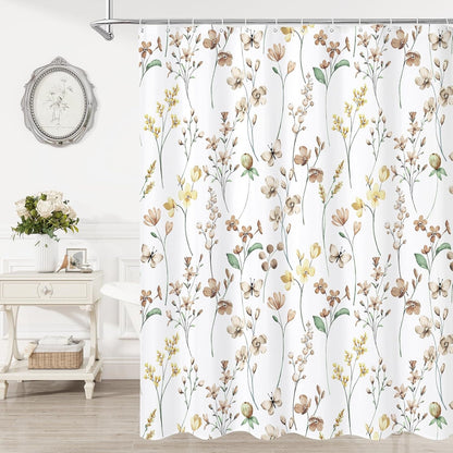 Florales Druck Duschvorhang Brehn
