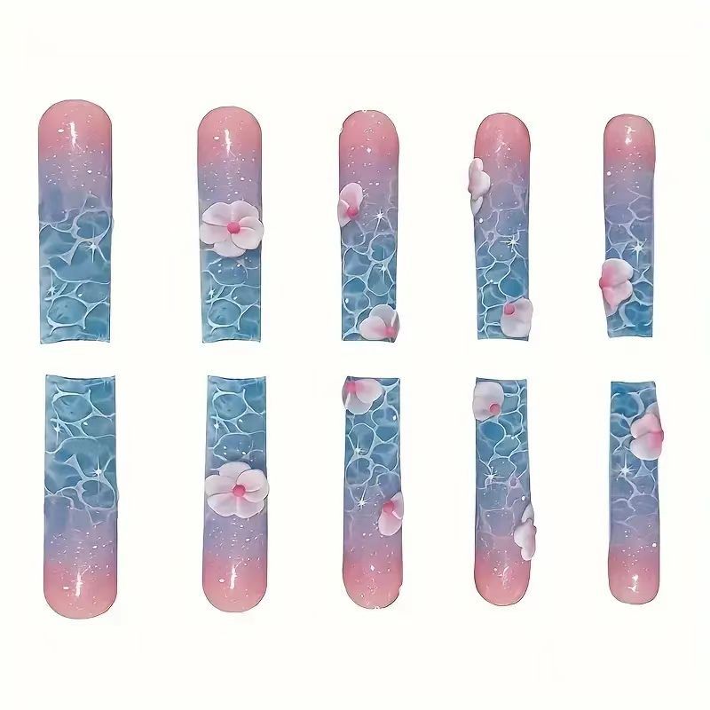 Dekorative Acryl-Nagelerweiterungen Brehn
