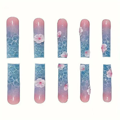 Dekorative Acryl-Nagelerweiterungen Brehn