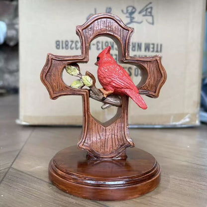 Dekorative Kreuzfigur mit Kardinal Brehn
