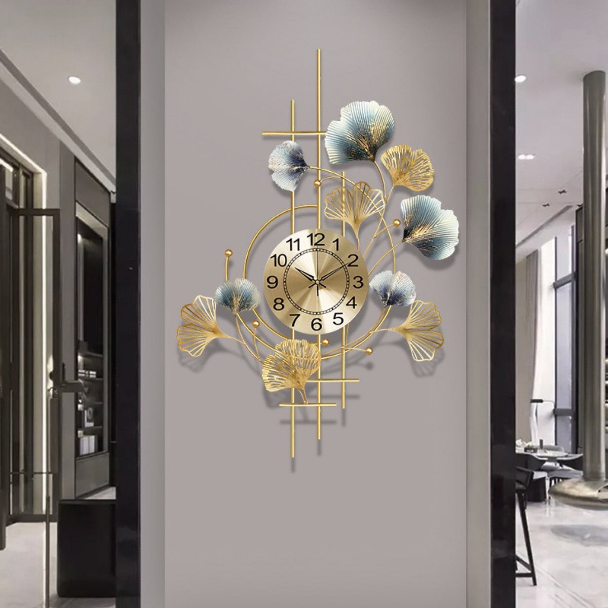 Dekorative moderne Wanduhr Kunst Brehn