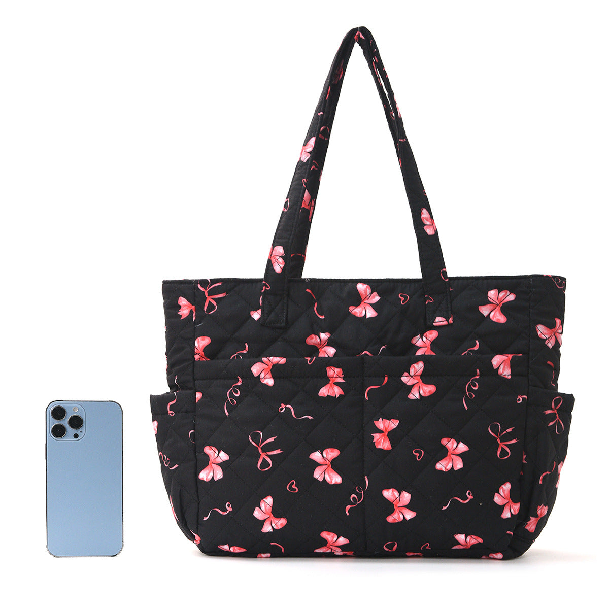 Praktische Baumwoll-Tasche mit Niedlichem Bären-Motiv Brehn