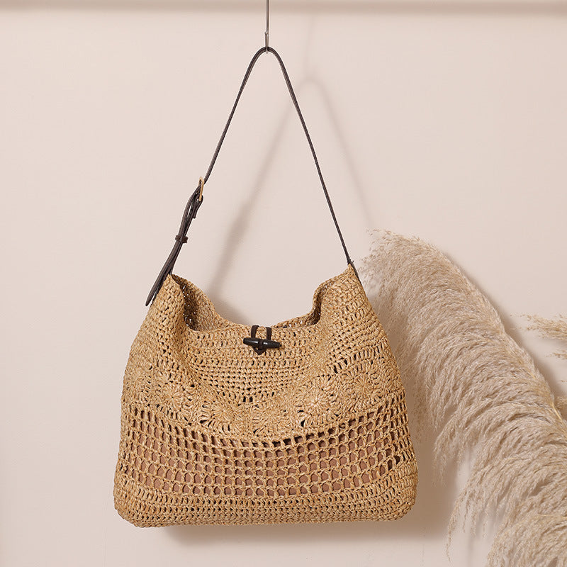 Damen Großer geflochtener Shopper Brehn
