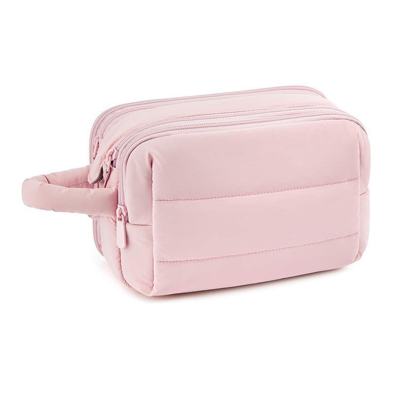 Kosmetik-Organizer Tasche mit Mehreren Fächern und Abnehmbarem Innenfach Brehn