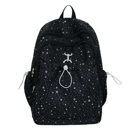 Charmanter Sternenmuster Rucksack Brehn