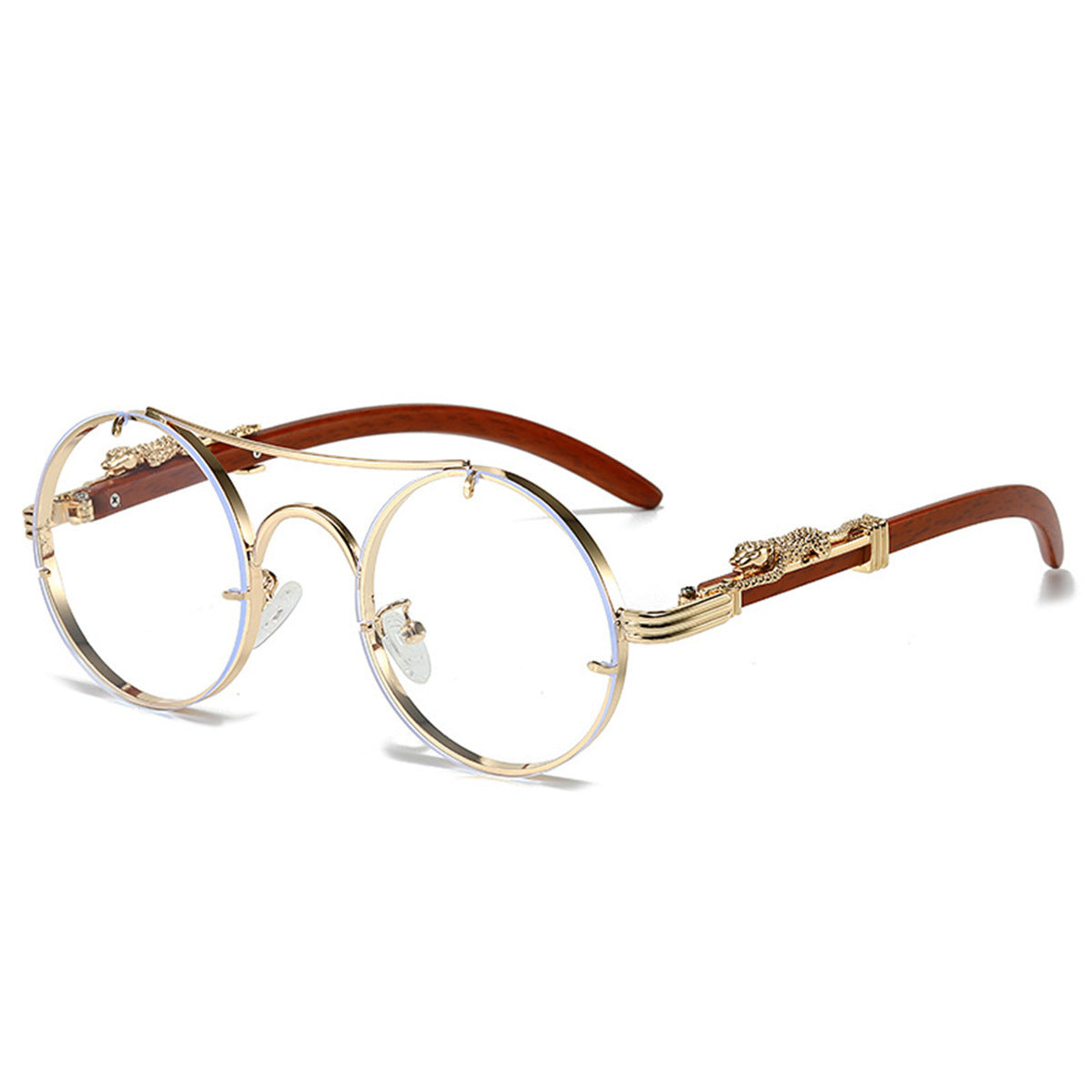 Damen elegante runde Brille Brehn