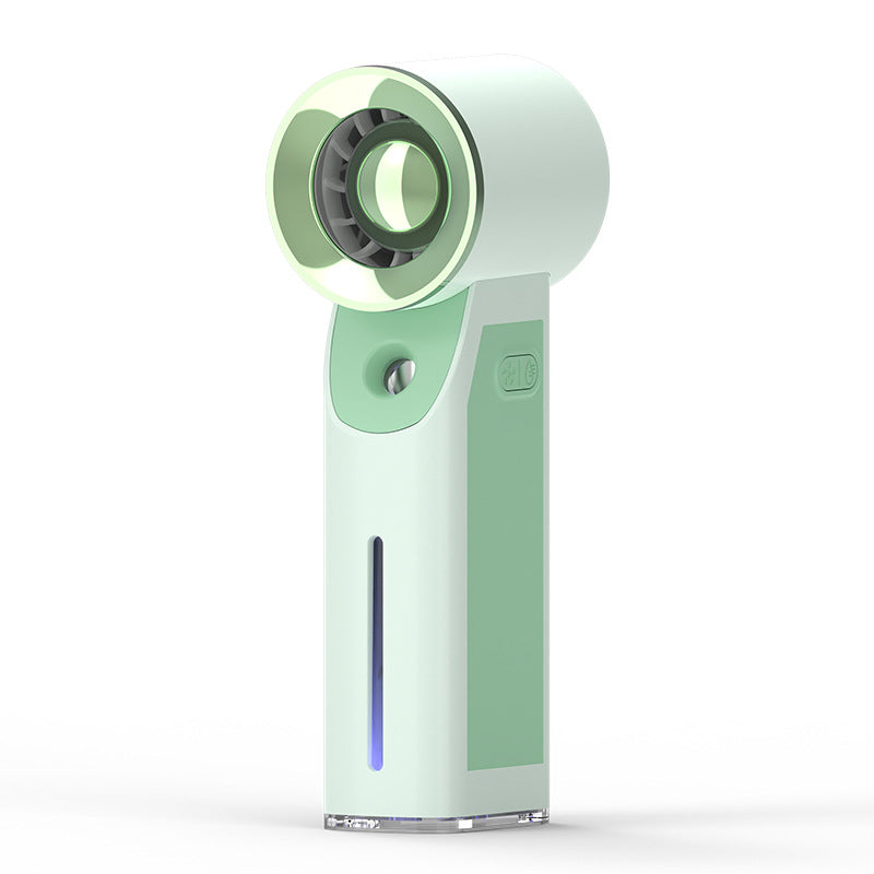 Kühlender tragbarer Gesichtsmister und bladeless Kühlventilator USB wiederaufladbares Hydratationsspray Brehn