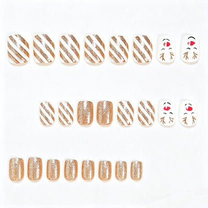 Festliches Feiertags-Nagelkunst-Kit Brehn