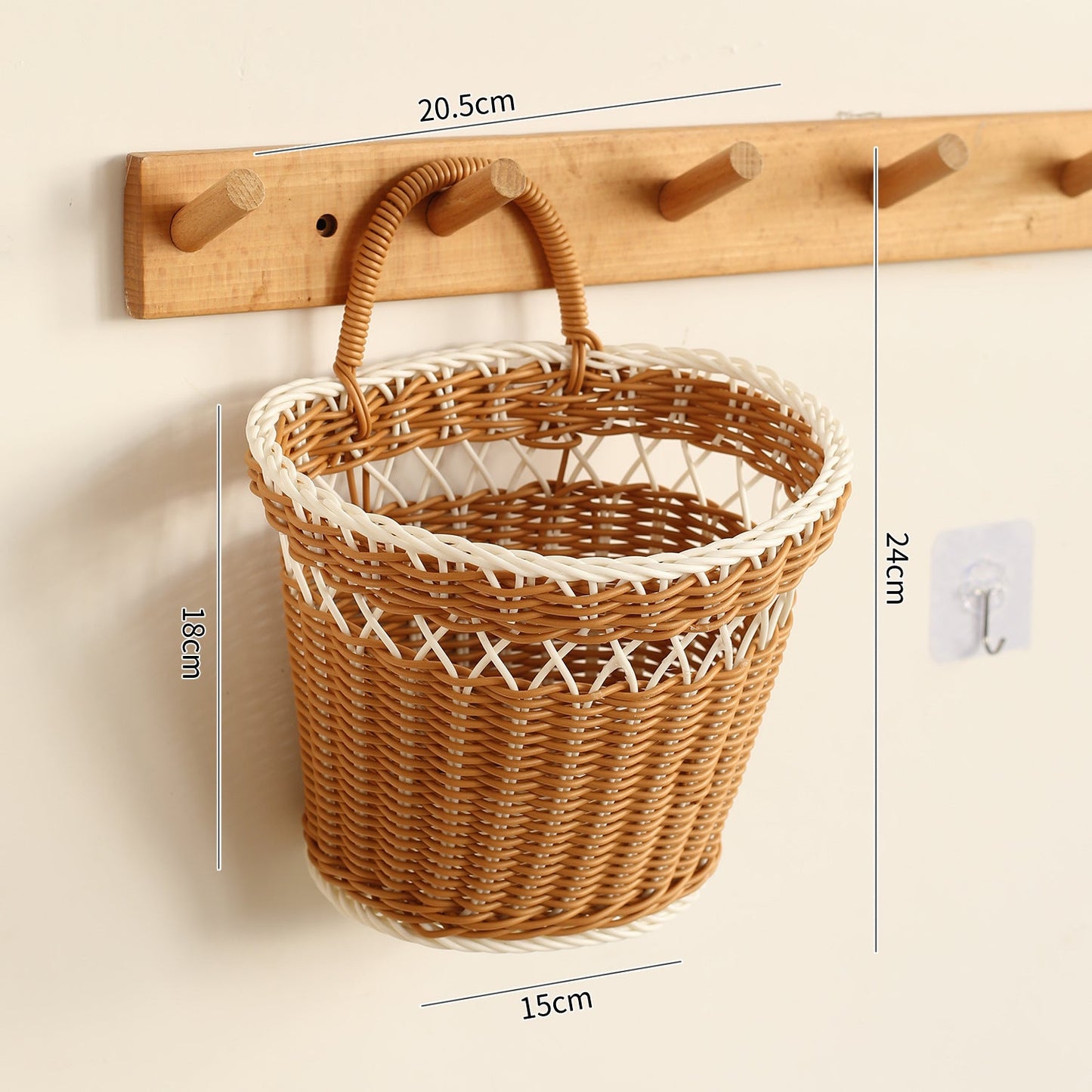 Hängender Woven Storage Basket Brehn