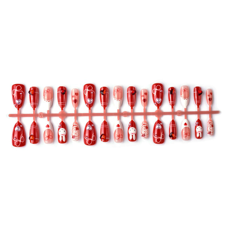 Romantisches Nagelkunst-Set Brehn