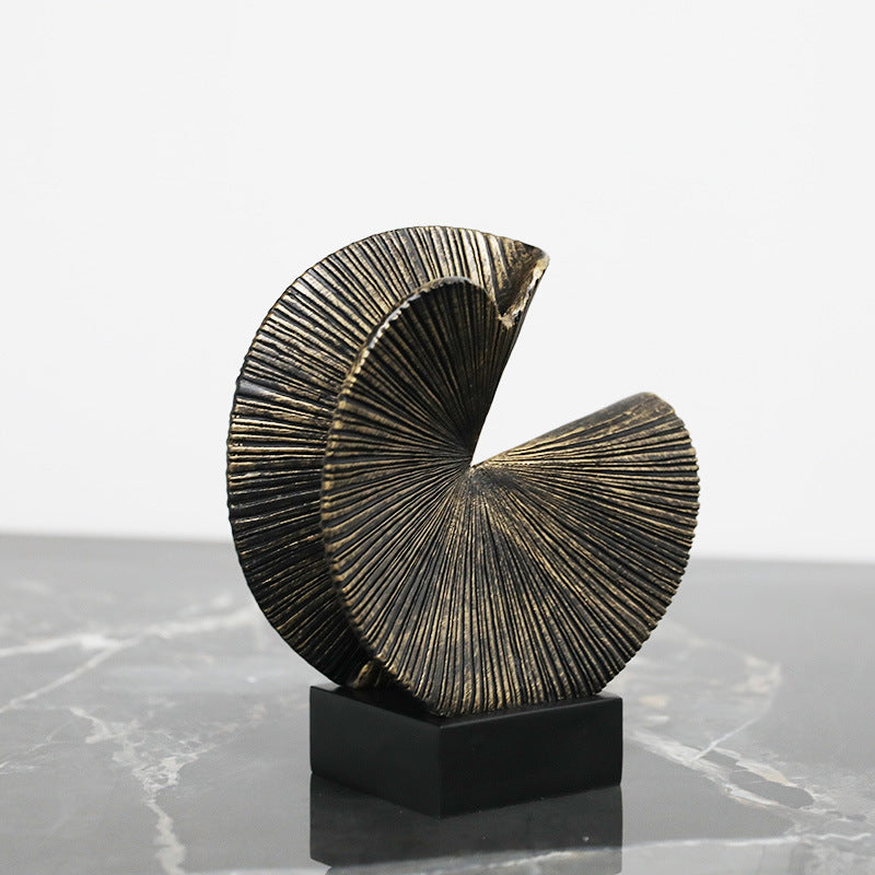 Abstract Spiral Dekorative Skulptur