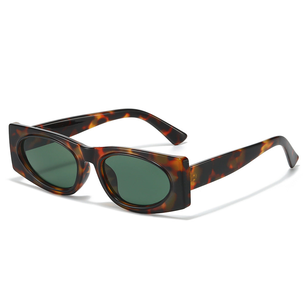 Retro-inspirierte breitrandige Sonnenbrille Brehn