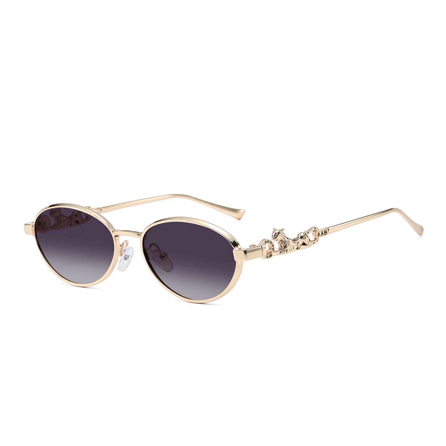 Dekorative ovale Rahmen-Sonnenbrille Brehn