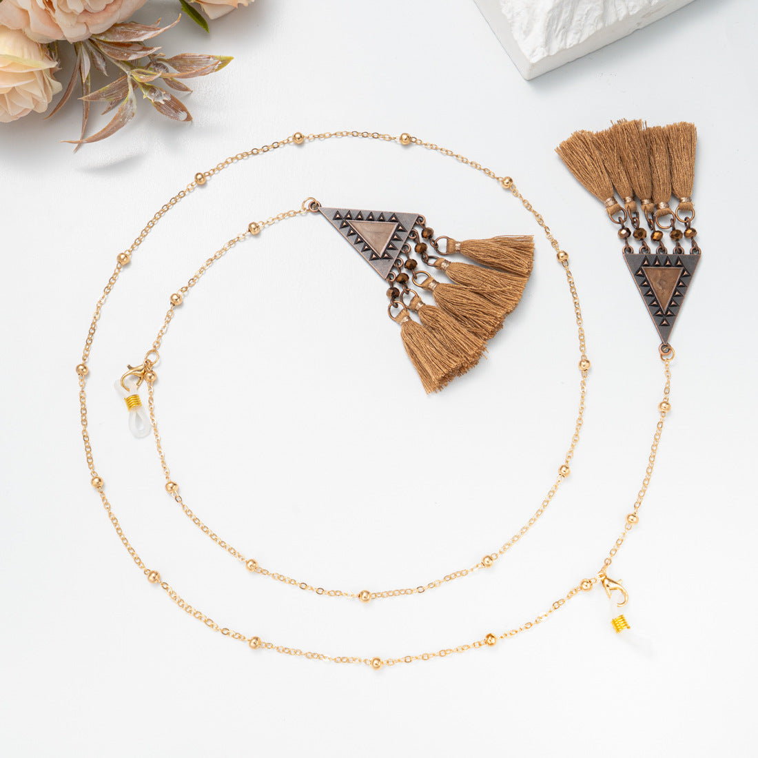 Bohemian Quasten Brillen Kette Brehn