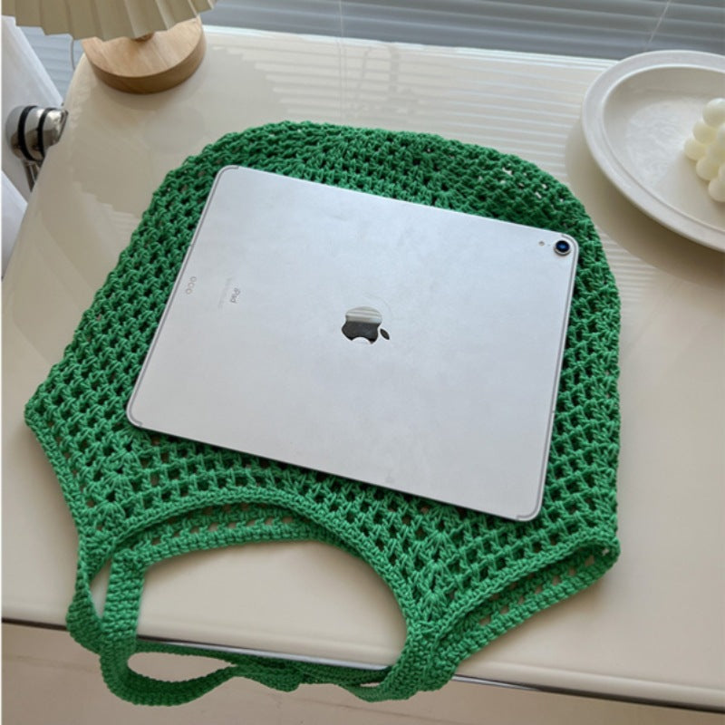 Handgefertigte Netztasche Brehn