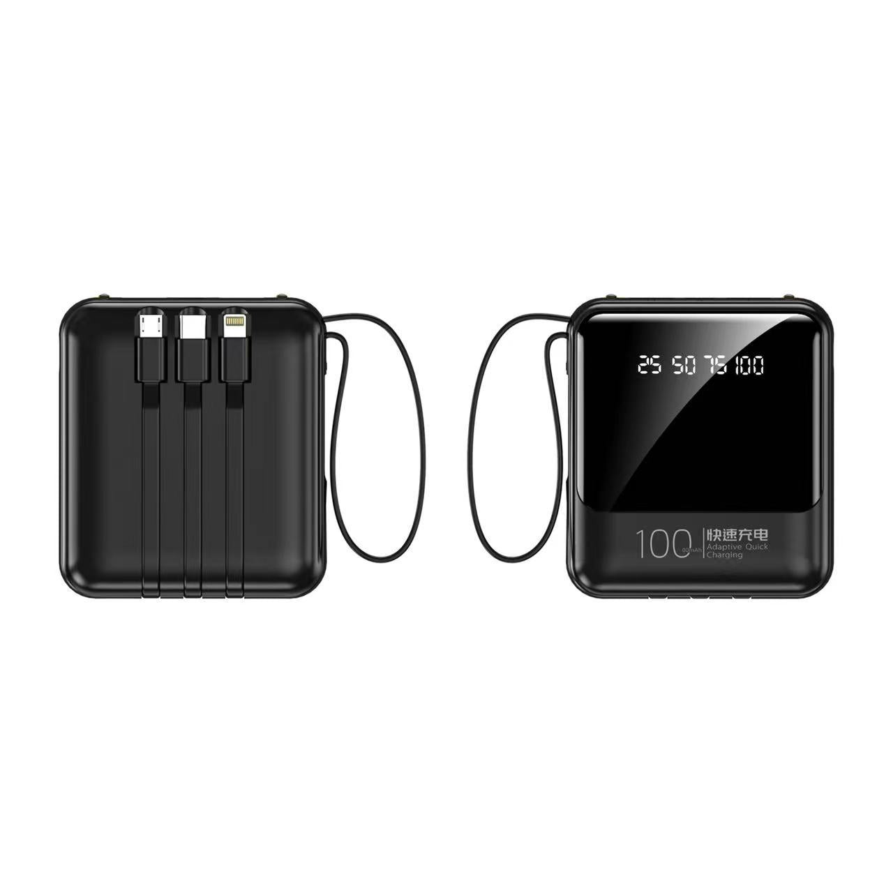 Powerbank mit Multifunktionalem Ladekabel Brehn