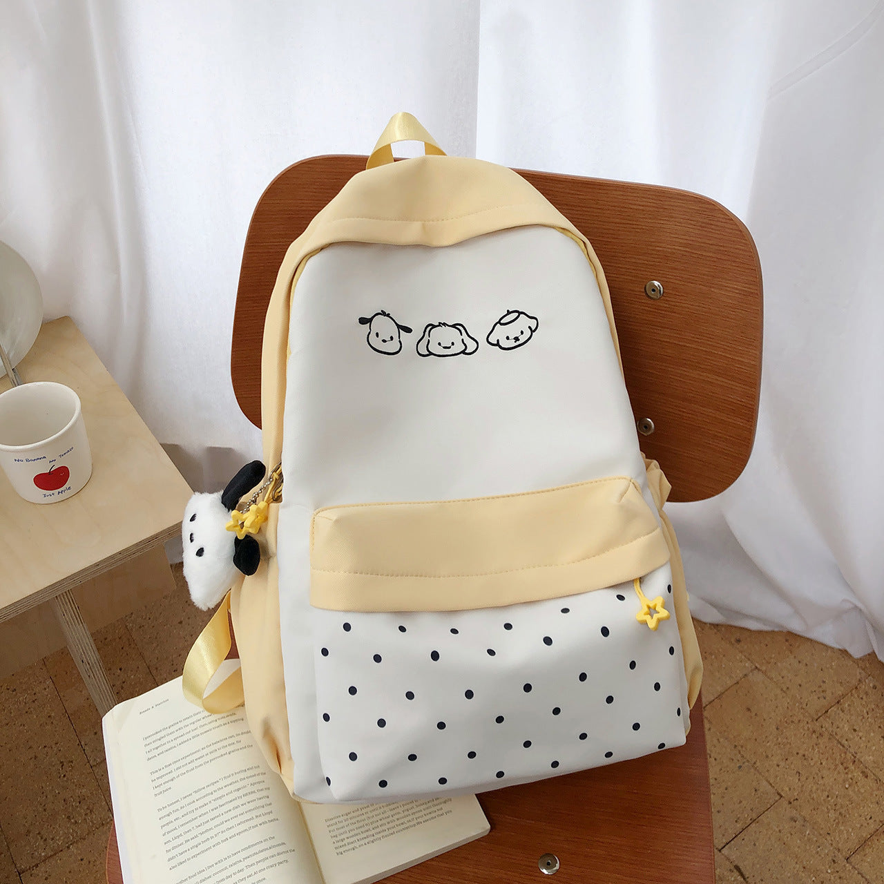 Niedlicher Charakterdruck Schulrucksack