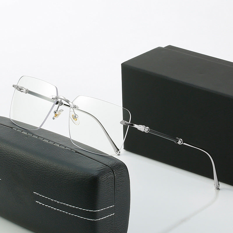 Damen modische Sonnenschutzbrille mit quadratischem Rahmen und luxuriösen Akzenten Brehn