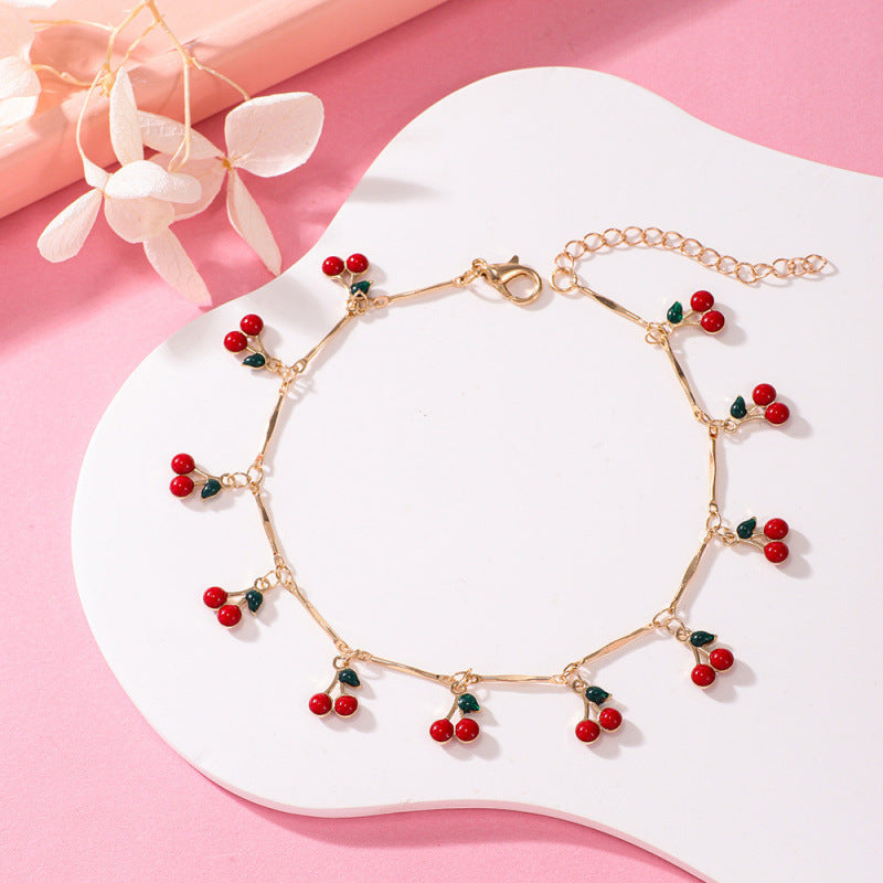 Kirschenblüten Charm-Armband Brehn