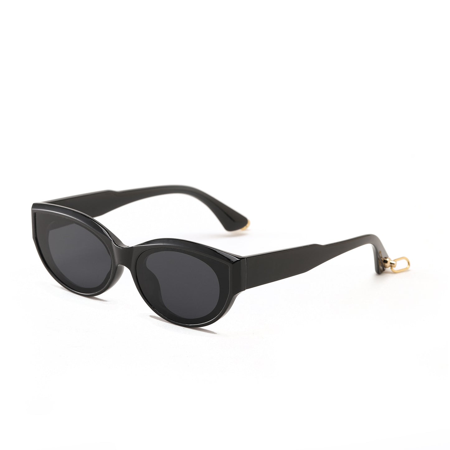 Damen modische Sonnenbrille mit transparentem Rahmen und UV-Schutz Brehn