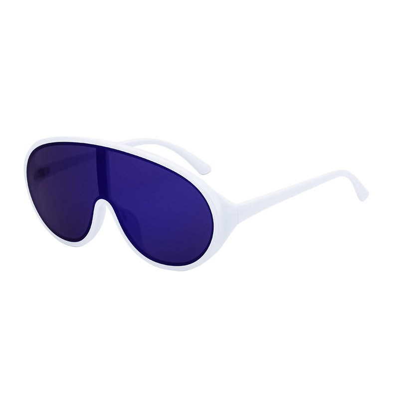 Damen modische Sonnenbrille im futuristischen Stil Brehn